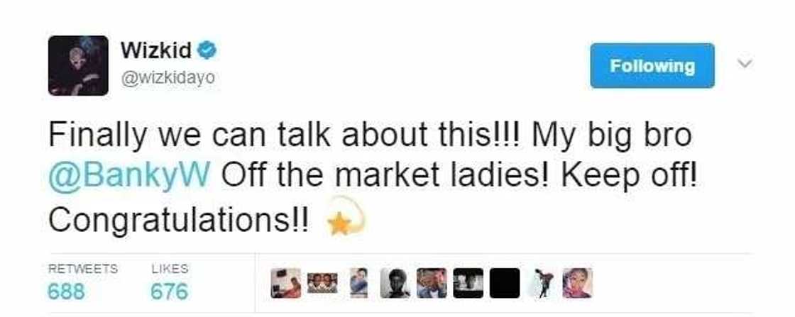 Wizkid's reply to fan who asked when he was getting married Wizkid's reply to fan who asked when he was getting married