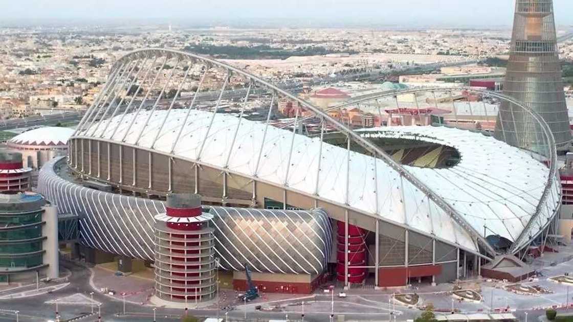 Kayatattun hotunan filayen wasan da za'a buga gasar cin kofin duniya ta Qatar a 2022 Kayatattun hotunan filayen wasan da za'a buga gasar cin kofin duniya ta Qatar a 2022