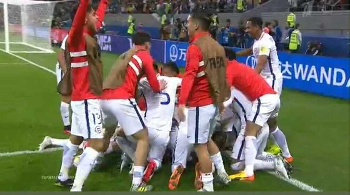 BREAKING! Chile into Confederations Cup final BREAKING! Chile into Confederations Cup final