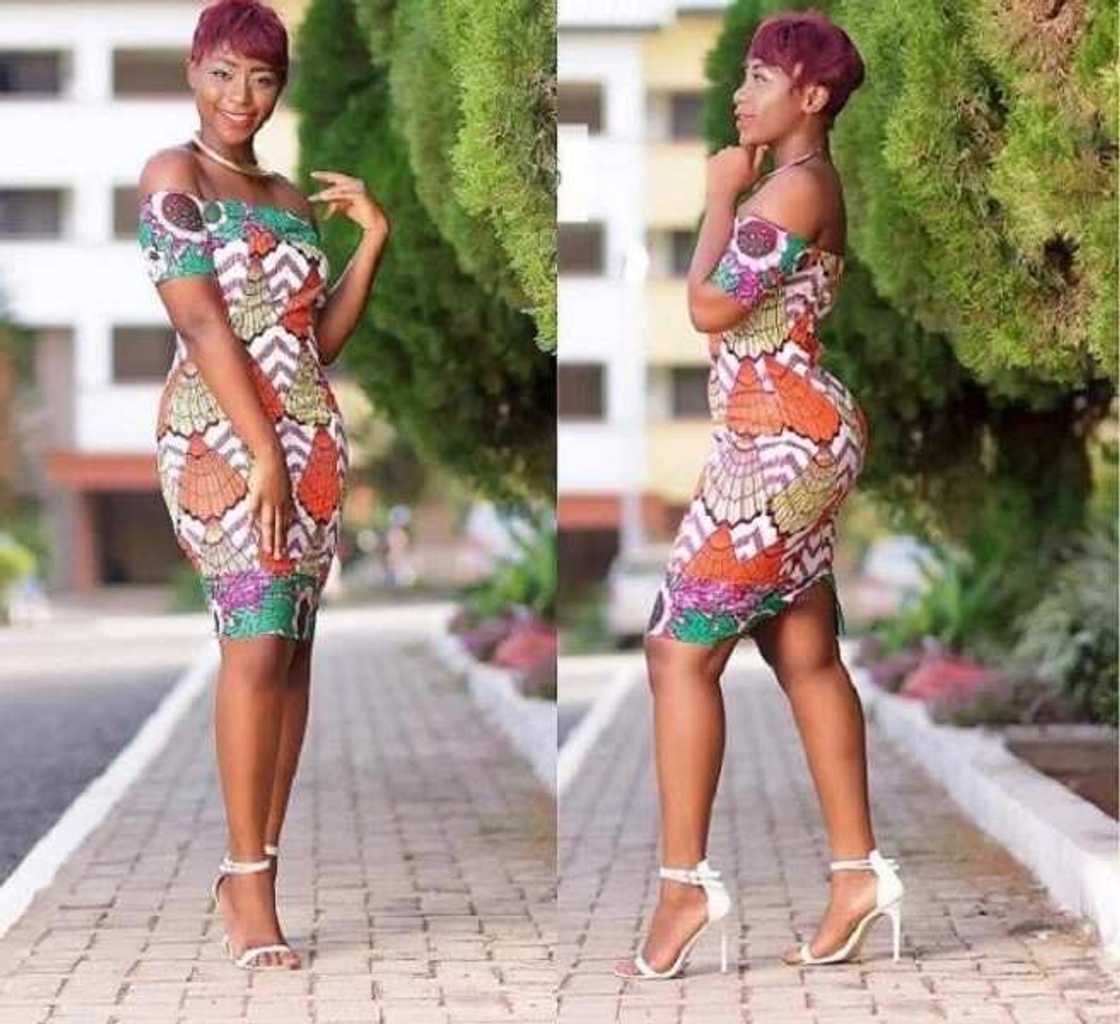 Short Ankara cocktail dress Short Ankara cocktail dress
