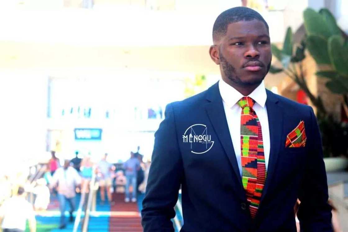 Ankara trousers and a scarf Ankara trousers and a scarf