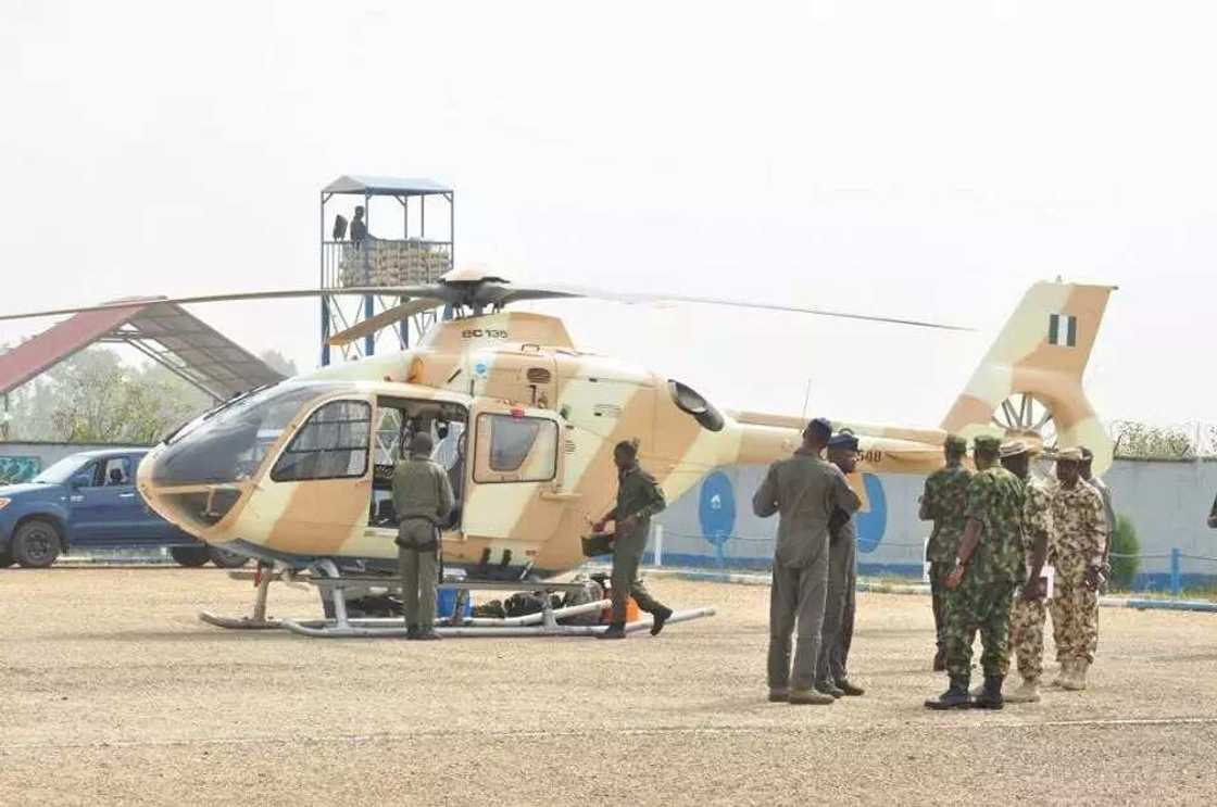 NAF deploys fighter helicopter to Plateau (photos)