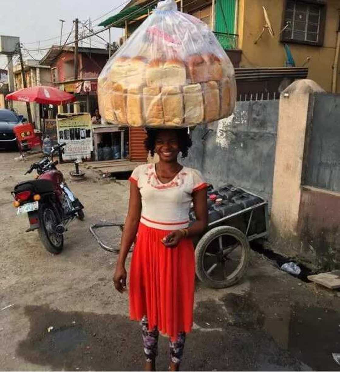 TY Bello and the magical photo shoot with bread seller-turned-'model' TY Bello and the magical photo shoot with bread seller-turned-'model'