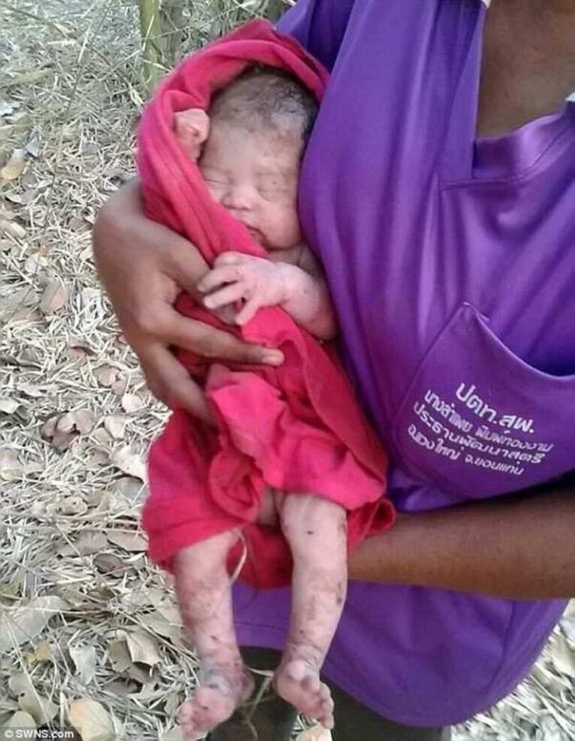 An binne wata jaririya da ranta, amma tsilla-tsillarta ya cece ta (Hotuna da bidiyo) An binne wata jaririya da ranta, amma tsilla-tsillarta ya cece ta (Hotuna da bidiyo)