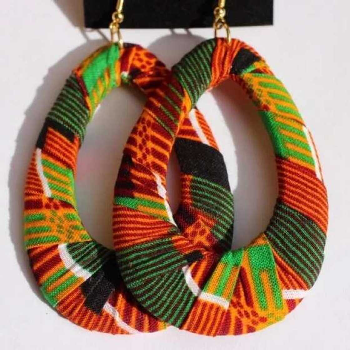 Lovely Ankara earrings