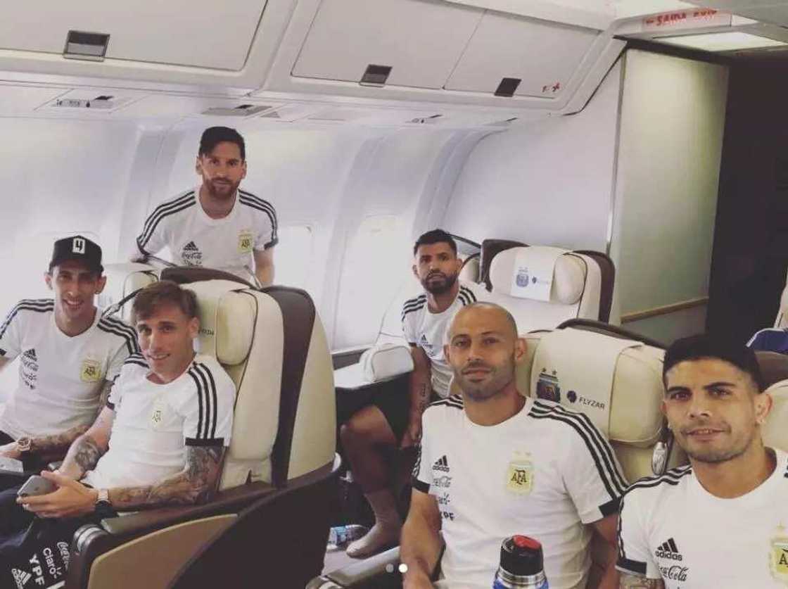 Argentina fly out to Russia for 2018 FIFA World Cup Argentina fly out to Russia for 2018 FIFA World Cup