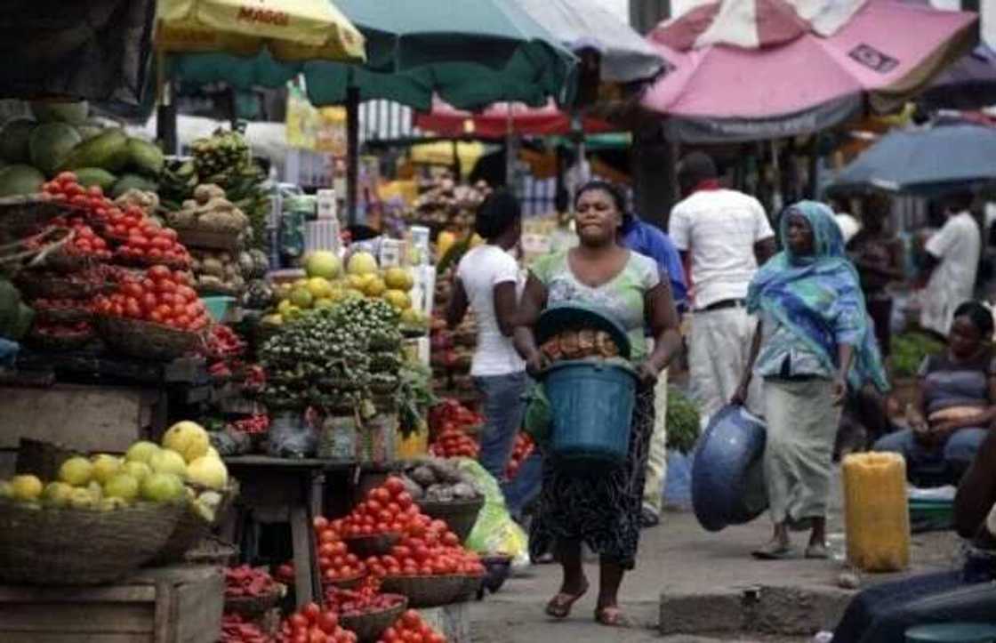 Farashin kayan abinci ya sauka a Asaba