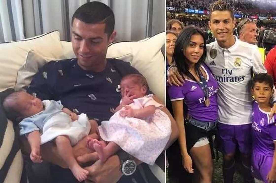 Ronaldo twins: who's the mother?