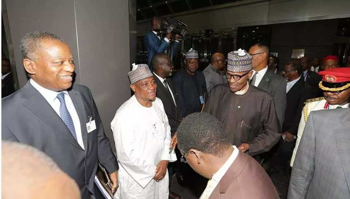 President Buhari jets to New York for medical appointment in London (photos)