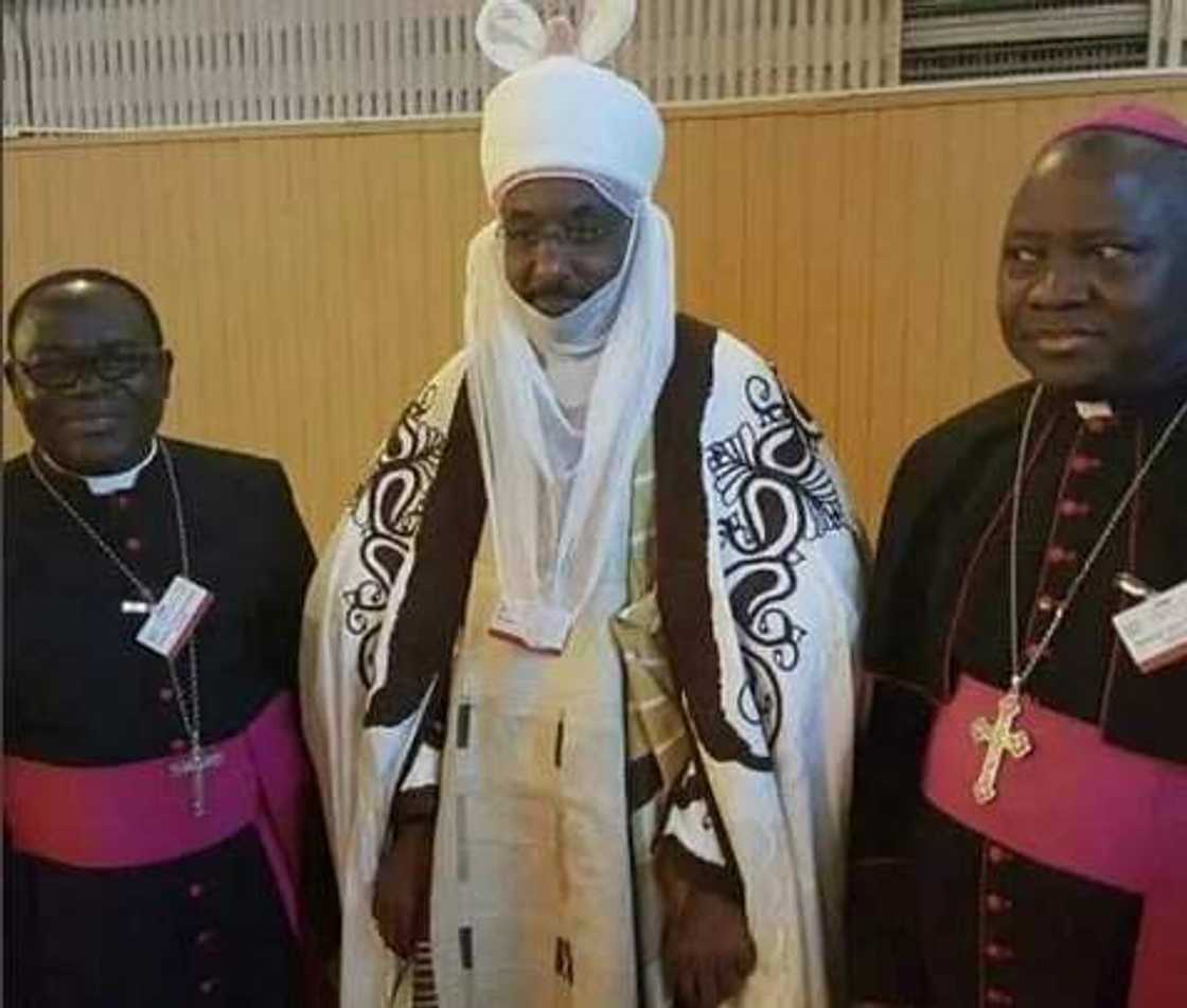 Emir Muhammadu Sanusi of Kano meets Pope Francis Emir Muhammadu Sanusi of Kano meets Pope Francis