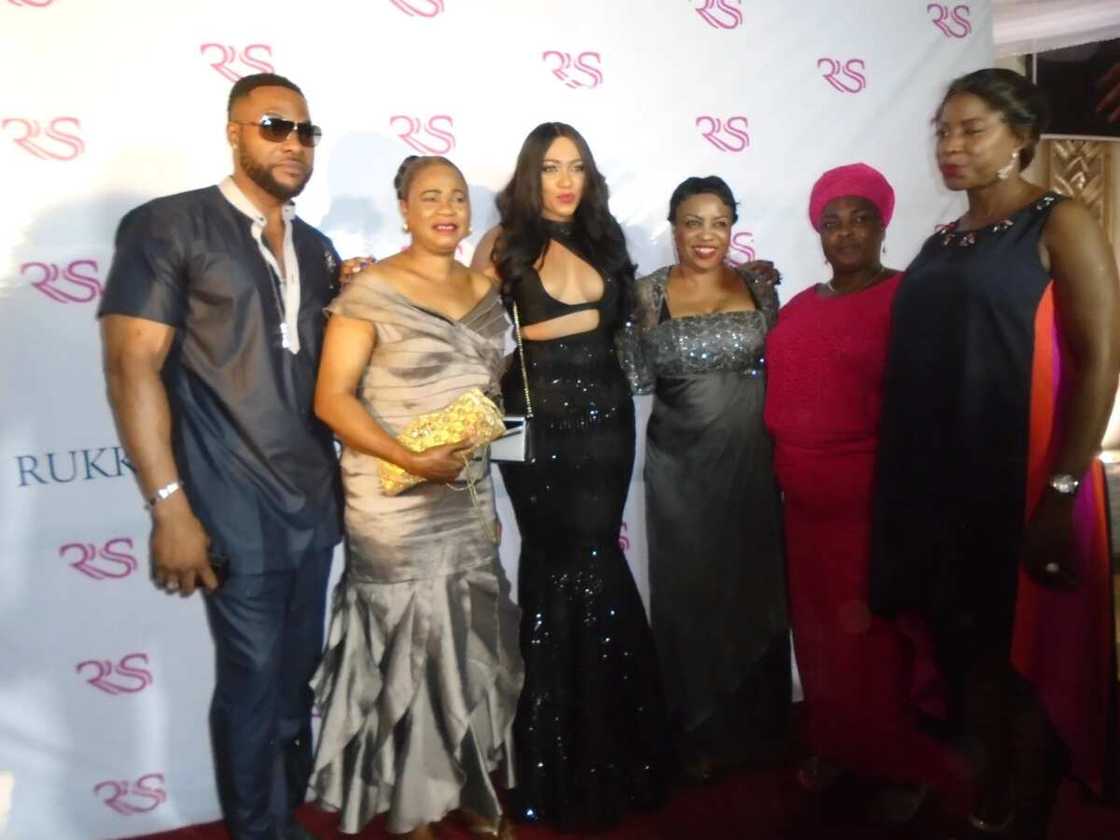 Rukky Sanda Exposes Bosom As She Premiere's Movie "Dark"