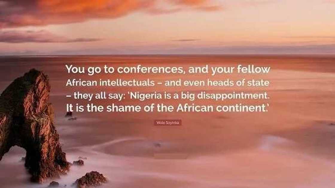 Wole Soyinka quotes on Africa Wole Soyinka quotes on Africa