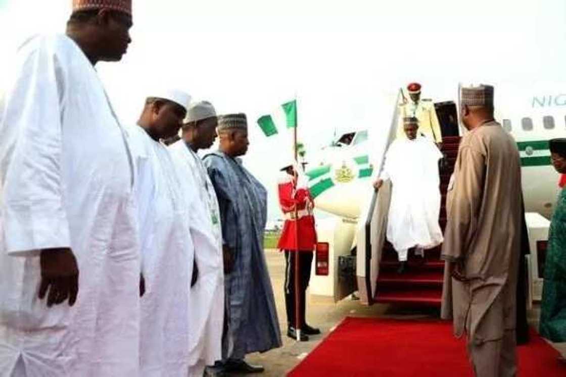 President Buhari Returns From Trip To Niger, Chad President Buhari Returns From Trip To Niger, Chad