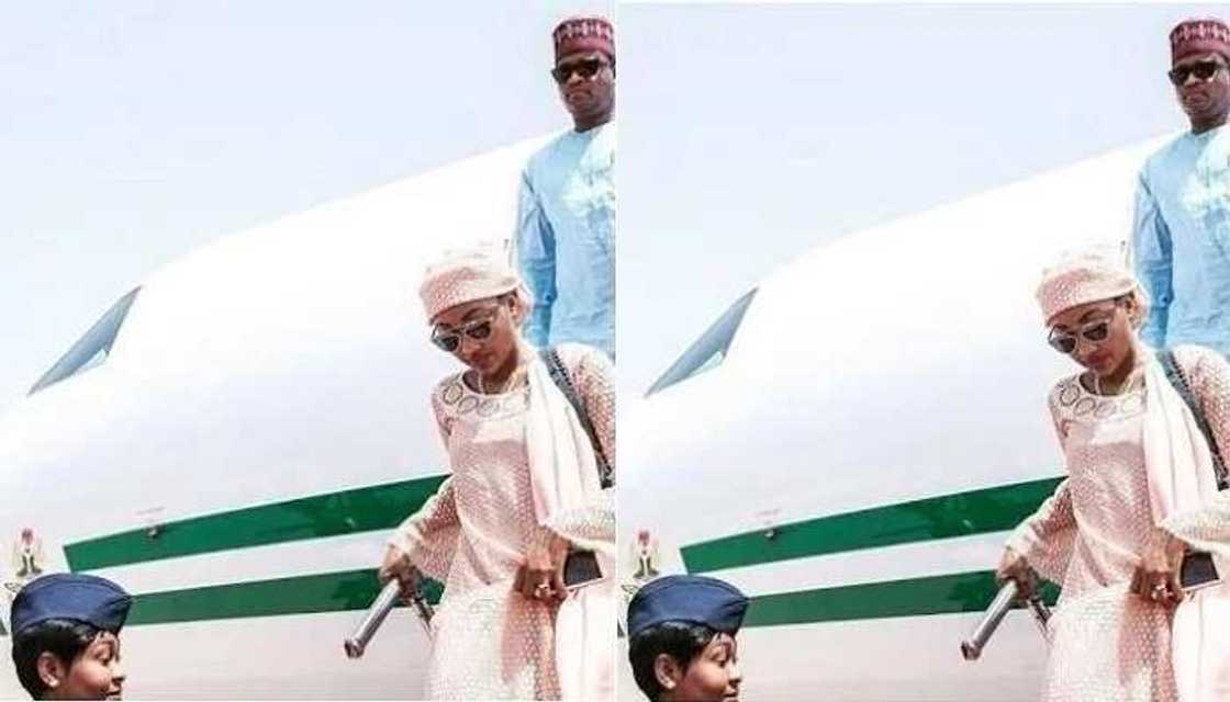 Wani Bawan Allah ya fadawa Zahra Buhari ta gaida Baban ta