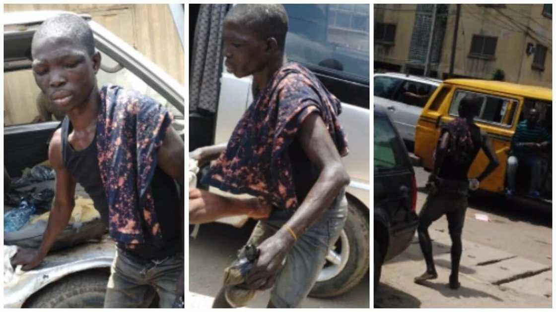 Suspected car thief Suspected car thief