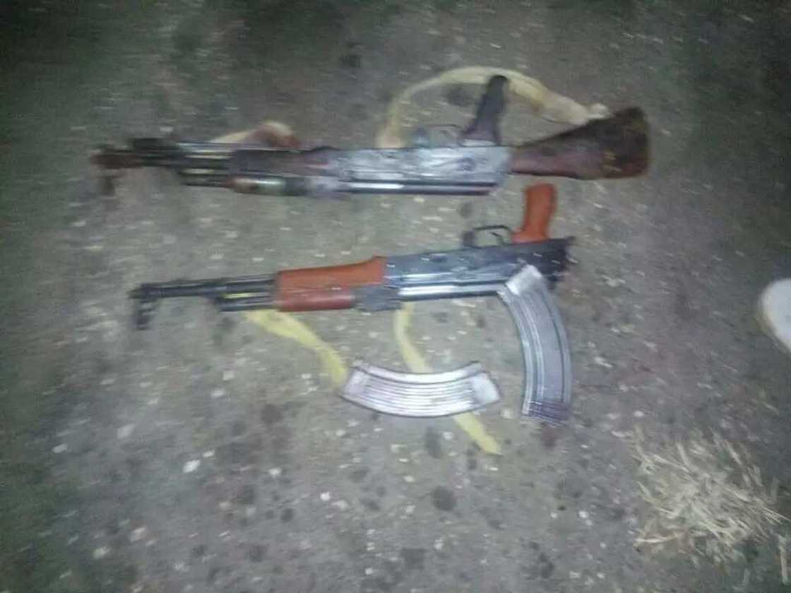 Nigerian troops ambush Boko Haram terrorists, recover various weapons and motorcycle