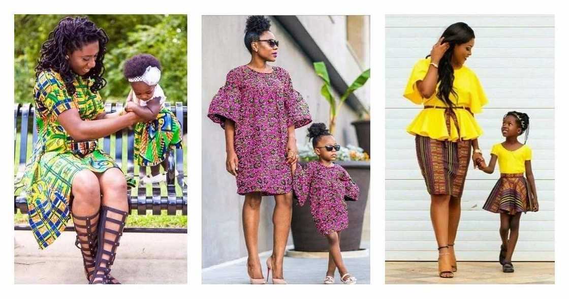 Ankara styles for mother and daughter best sale