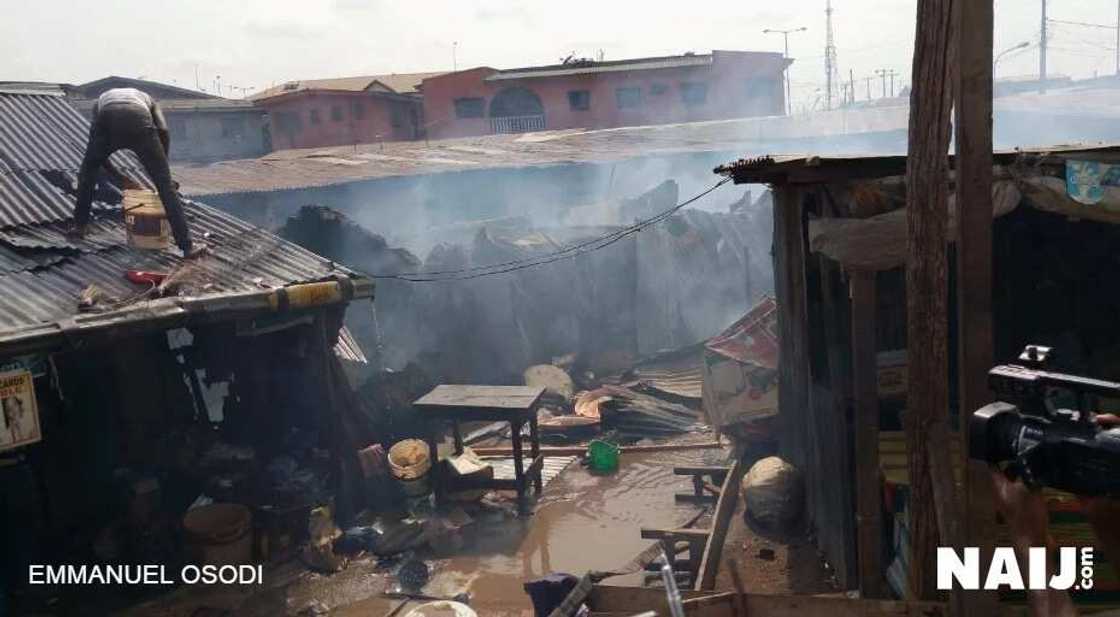 Photonews: Five major highpoints of the Mile 12 riot Photonews: Five major highpoints of the Mile 12 riot