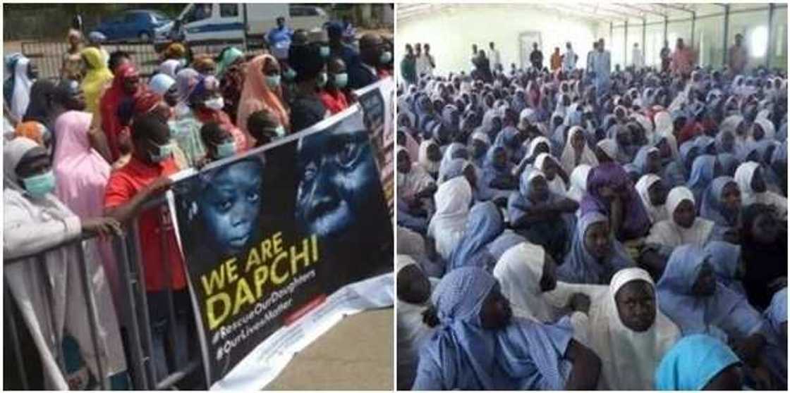 Yan matan Dapchi 5 sun mutu sakamakon cinkoso, daya daga cikin yan matan da aka saki ta bayyana Yan matan Dapchi 5 sun mutu sakamakon cinkoso, daya daga cikin yan matan da aka saki ta bayyana