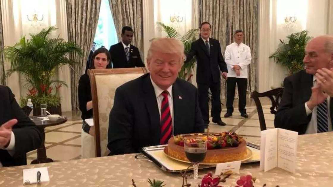 Celebration as Donald Trump turns 72, becomes America's oldest first-time president Celebration as Donald Trump turns 72, becomes America's oldest first-time president