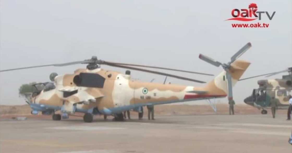 NAF Use Weaponised Helicopters Against Boko Haram NAF Use Weaponised Helicopters Against Boko Haram