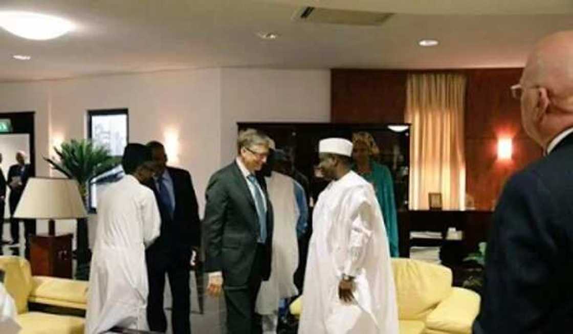 PHOTOS: Bill Gates, Dangote In Kaduna State