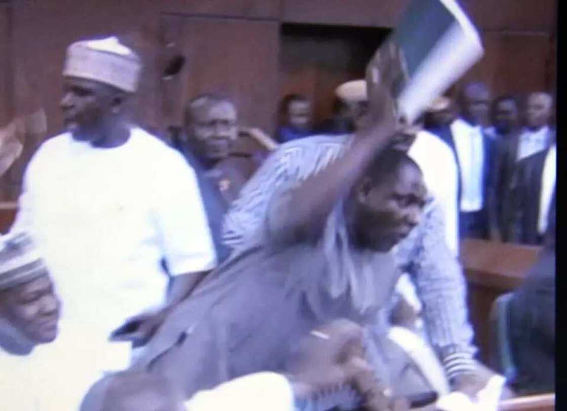 Brawl In House Of Reps (PHOTOS, VIDEO) Brawl In House Of Reps (PHOTOS, VIDEO)