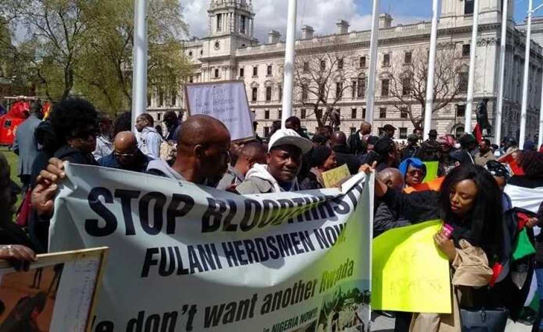 Benue killings: Nigerian embassy in UK under fire for shunning protesters Benue killings: Nigerian embassy in UK under fire for shunning protesters