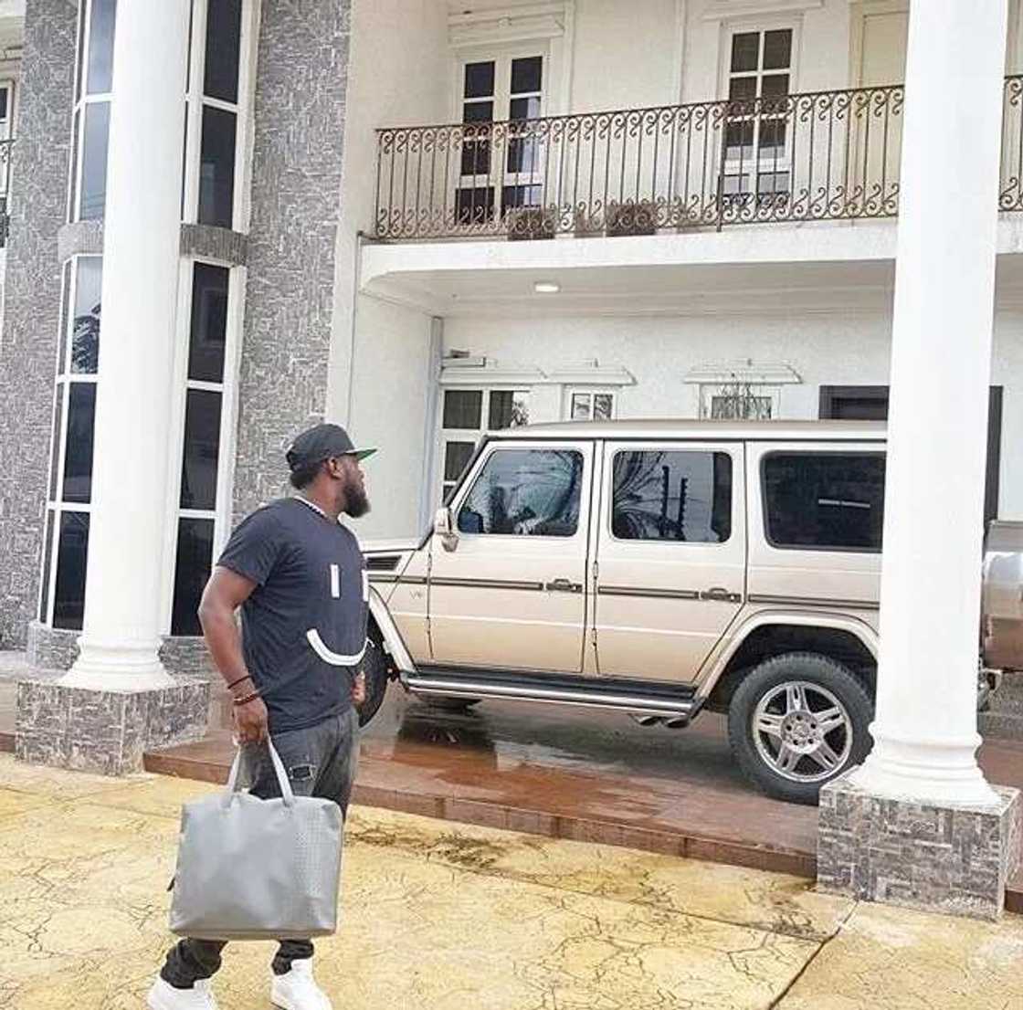 Timaya 's house in Lekki Timaya 's house in Lekki