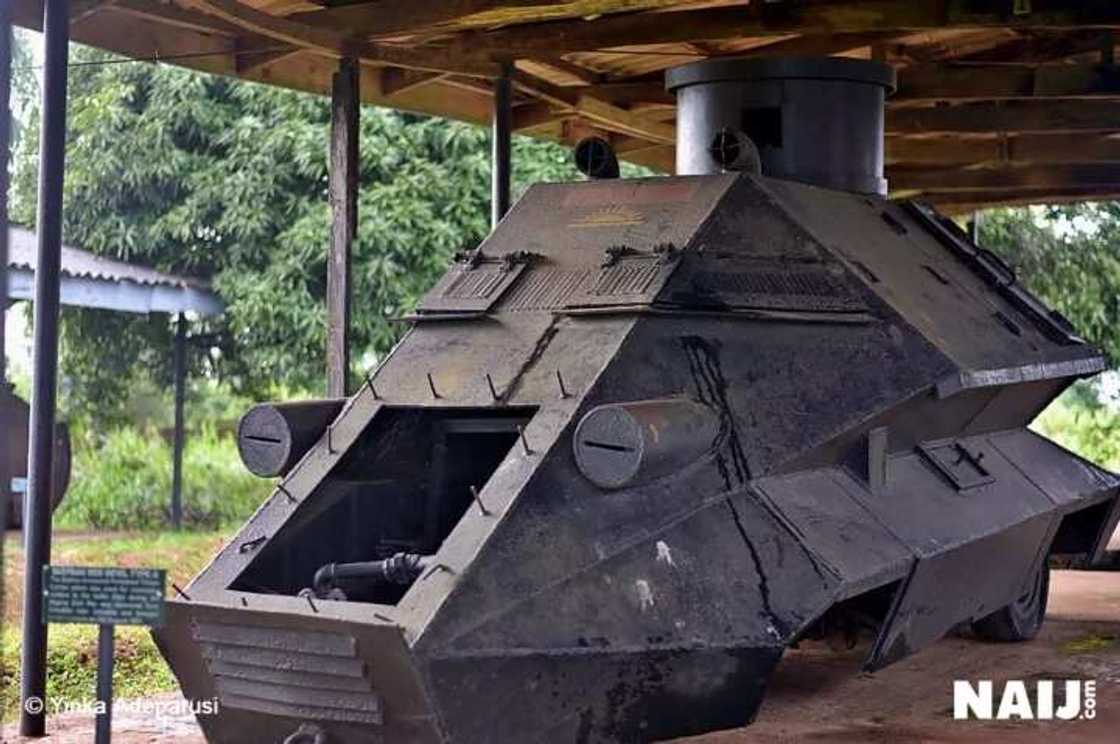 5 Biafran armoured vehicles built during the war