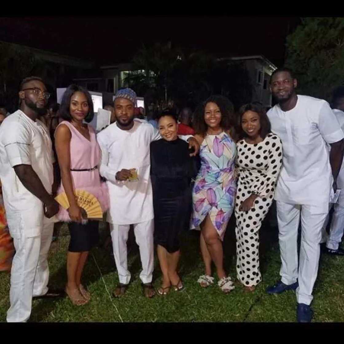 Here are the official photos from Adesua and Banky W’s introduction