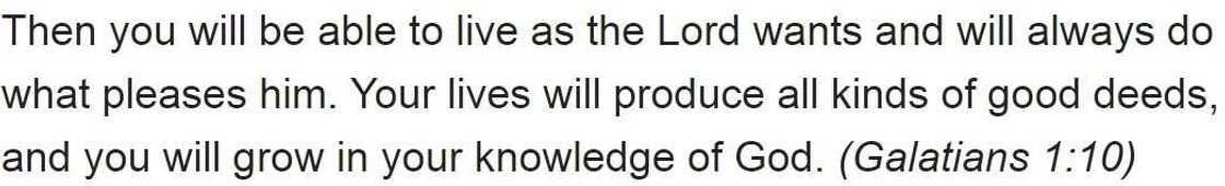 How to please god: Bible verse