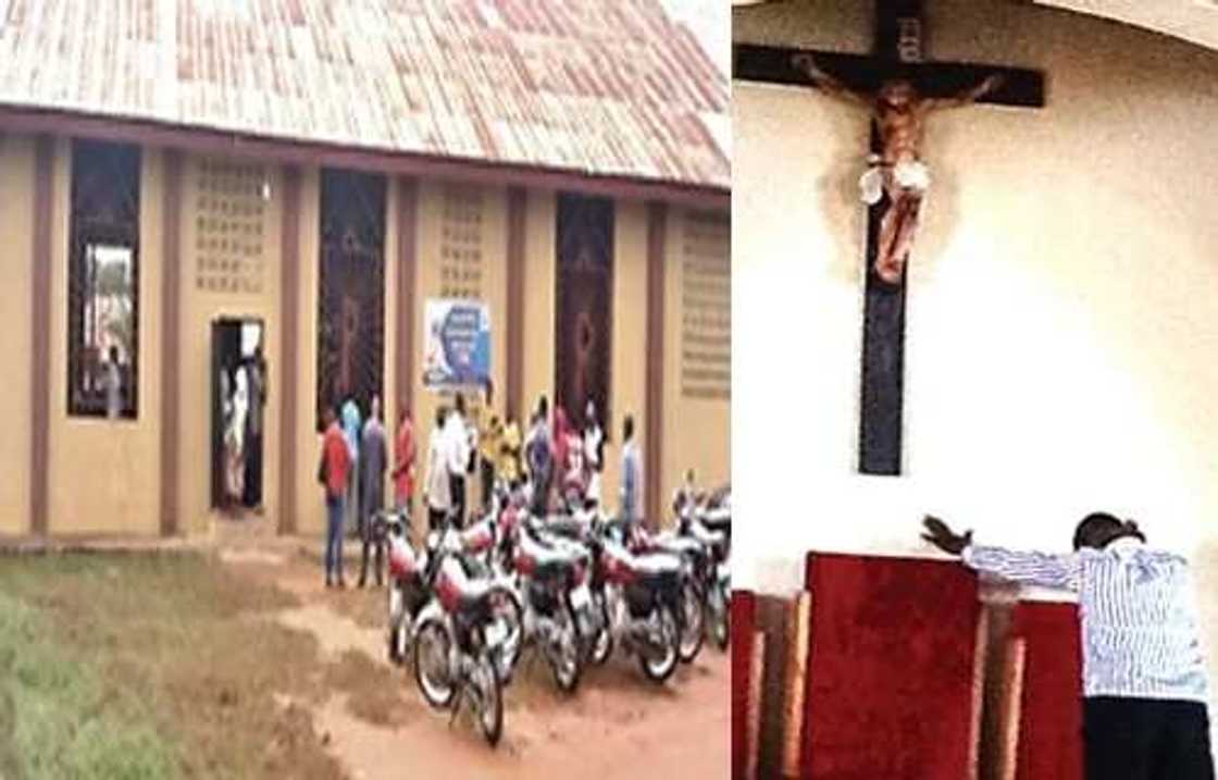 Jesus image attracts crowd in Benue