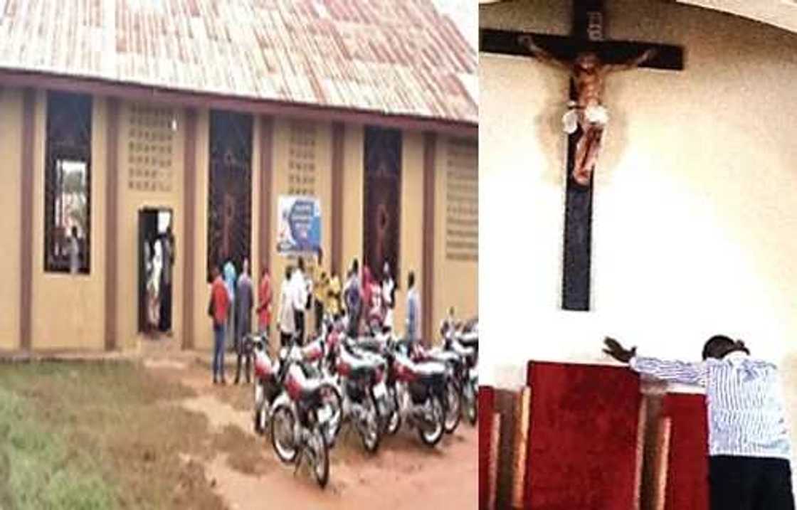 Jesus image attracts crowd in Benue Jesus image attracts crowd in Benue