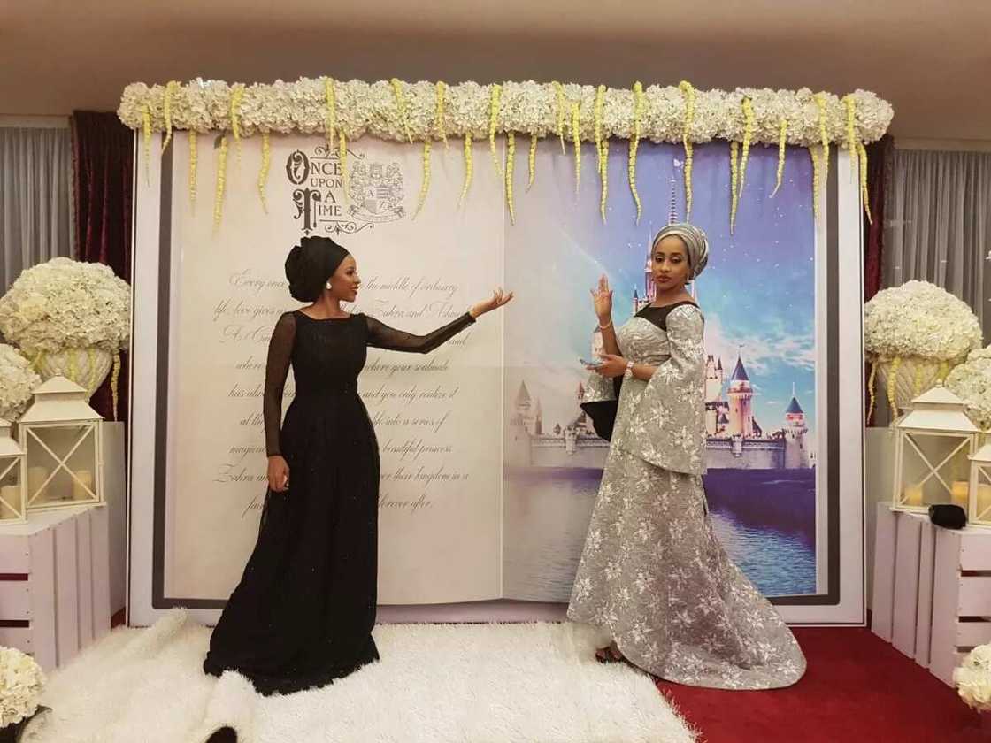 Hotuna daga bikin Zahra Buhari Hotuna daga bikin Zahra Buhari