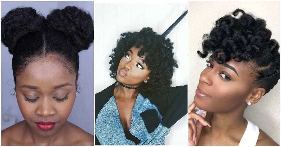 Protective hairstyles for short natural hair Protective hairstyles for short natural hair
