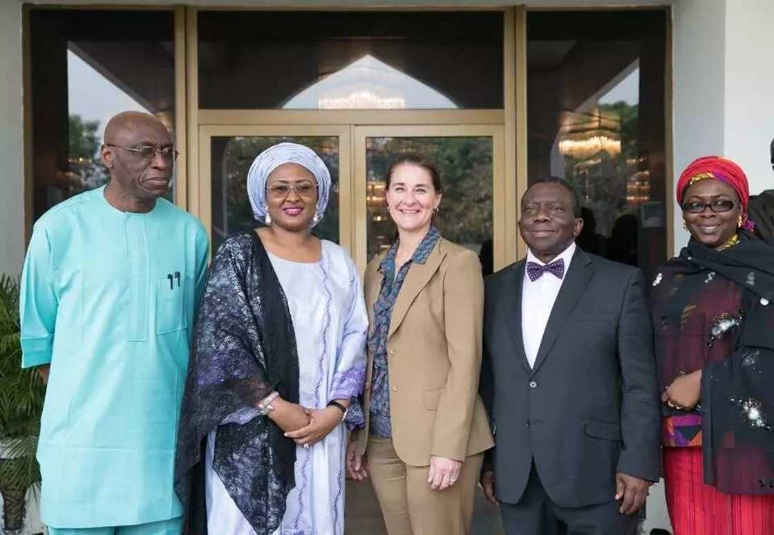 Melinda Gates visits Aisha Buhari Melinda Gates visits Aisha Buhari