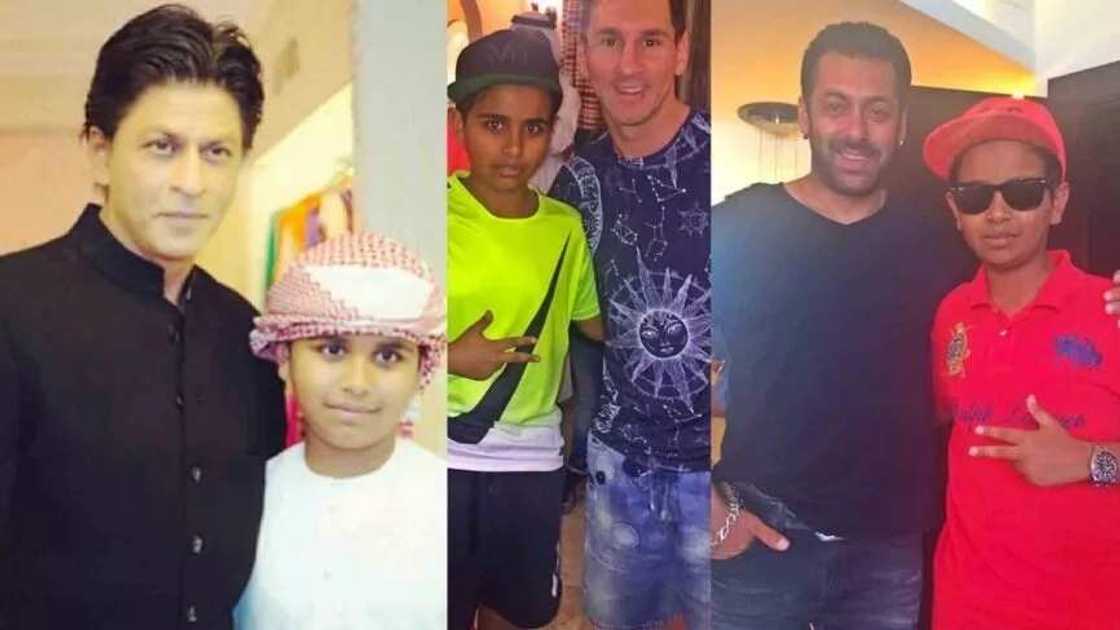 Rashed and celebs Rashed and celebs