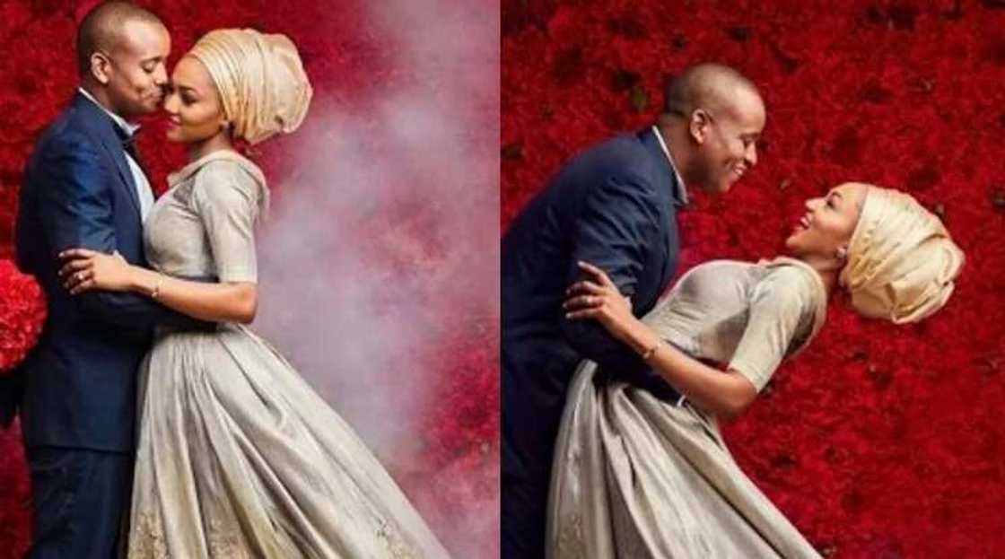 Kyawawan hotuna 6 na dan biloniya Ahmed Indimi da matarsa Zahra Buhari Kyawawan hotuna 6 na dan biloniya Ahmed Indimi da matarsa Zahra Buhari