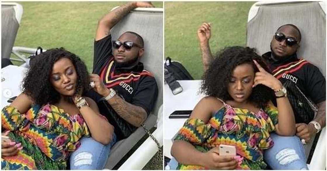 Fans praise Chioma as Davido cooks jollof rice. Fans praise Chioma as Davido cooks jollof rice.