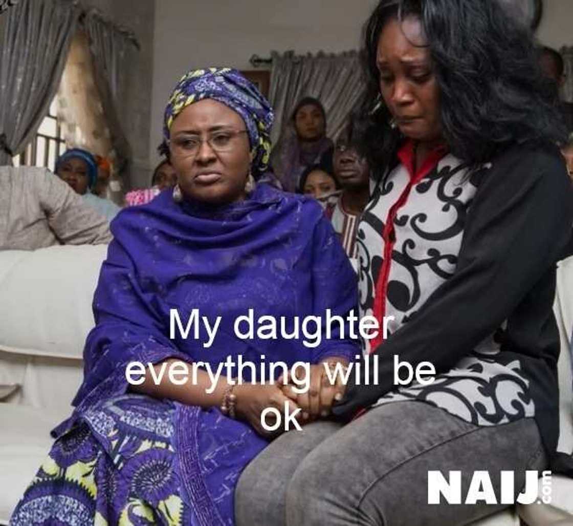 Photos of Aisha Buhari that depict the typical Nigerian mother Photos of Aisha Buhari that depict the typical Nigerian mother