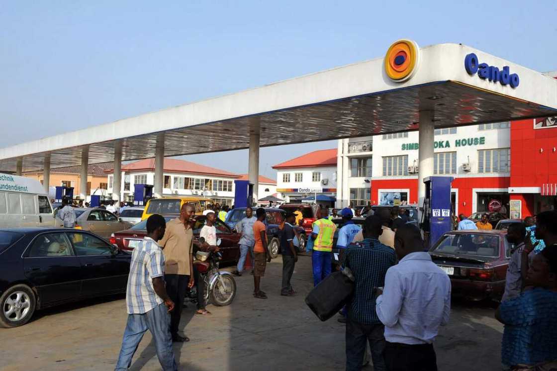 Oando filling station Oando filling station