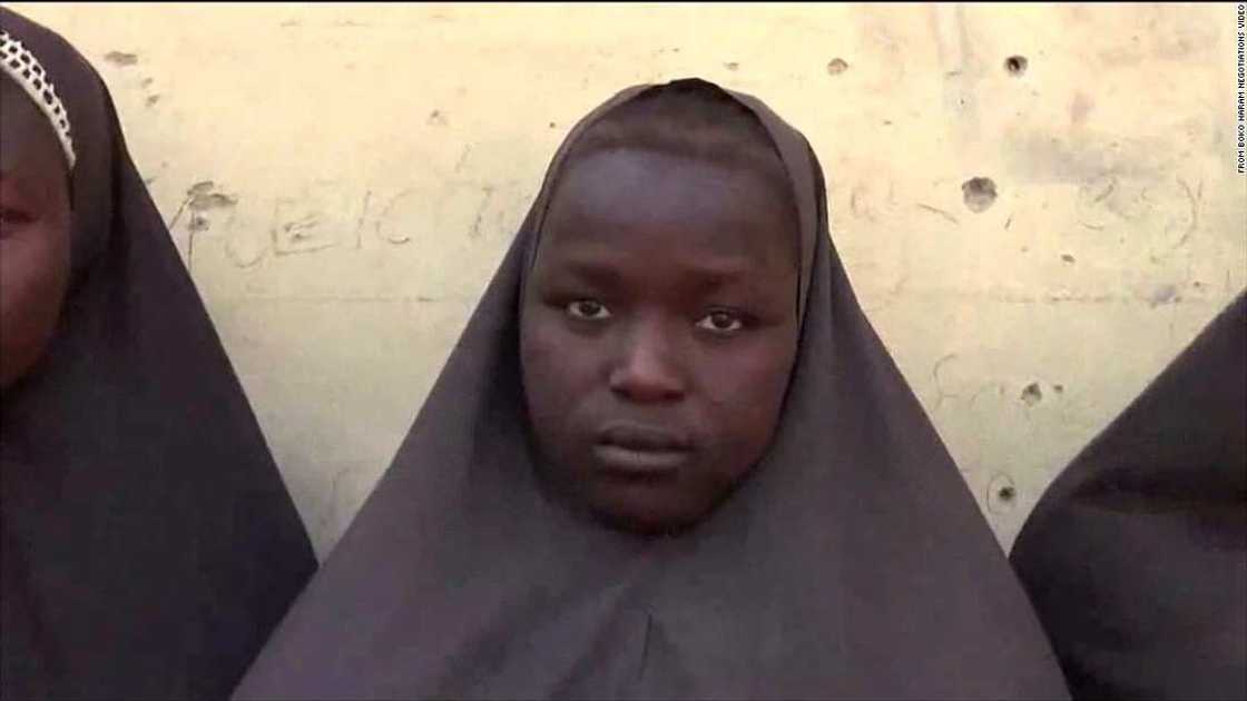 Chibok girls appear in a new video