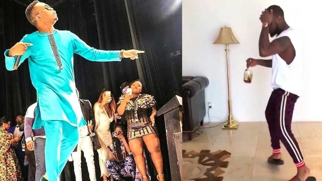 Nigerian artists dancing Shaku Shaku Nigerian artists dancing Shaku Shaku