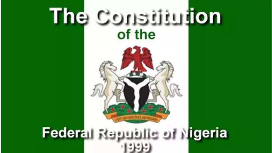 The Constitution of the Federal Republic of Nigeria 1999 The Constitution of the Federal Republic of Nigeria 1999