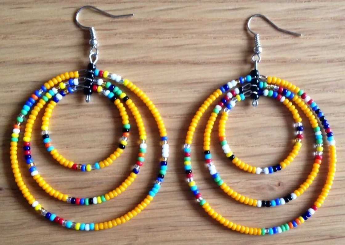 Beaded earrings