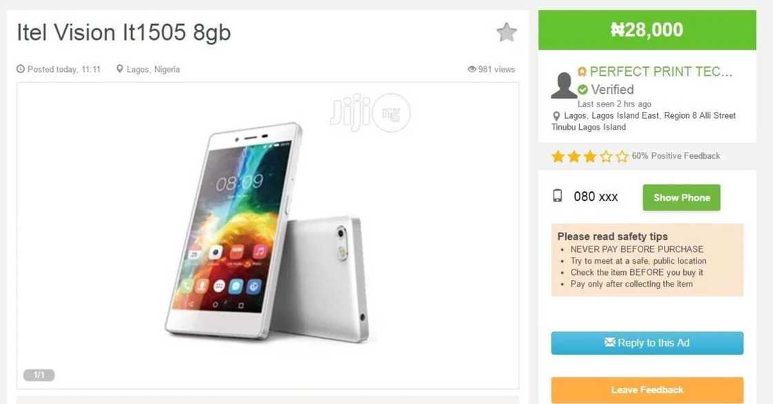 Itel Vision It1505 8 Gb Itel Vision It1505 8 Gb