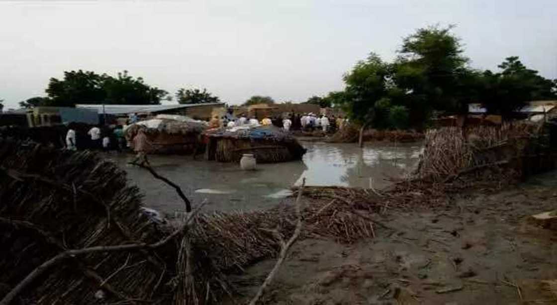 Hotuna: Anbaliyan ruwa yayi barna a jihar Yobe Hotuna: Anbaliyan ruwa yayi barna a jihar Yobe