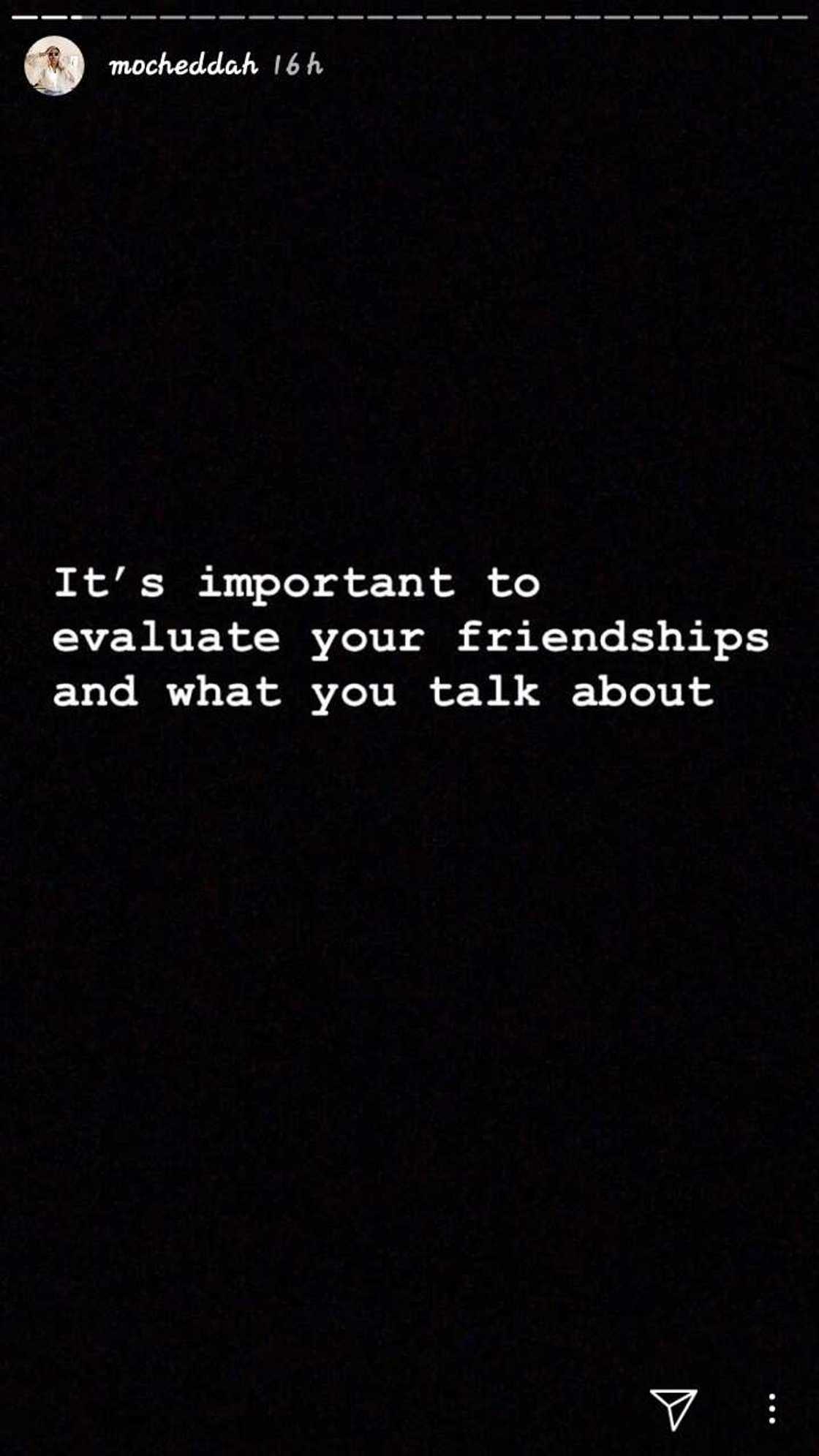 Mocheddah shares piece on how to cope with mechanism, reveals how she suffered depression for over 4 years