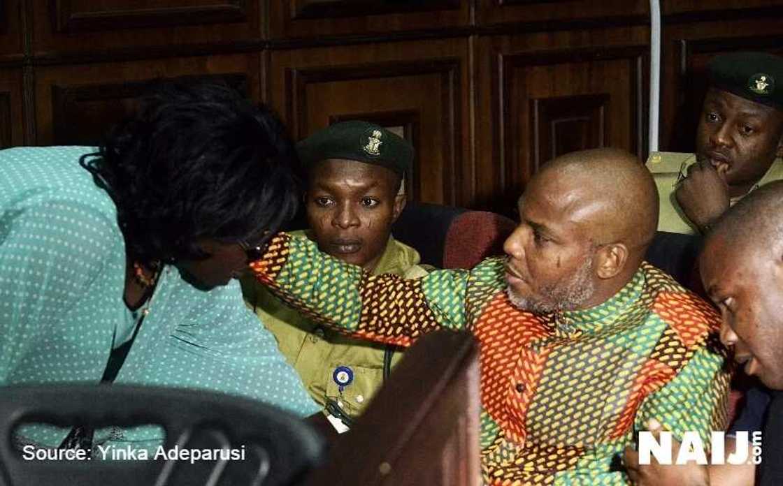Kanu sacks lawyer as court denies his bail Kanu sacks lawyer as court denies his bail